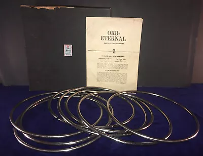Merv Taylor's ORB-ETERNAL 10 INCH LINKING RINGS Vintage Rare • $90