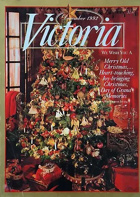 WE YOU A MERRY OLD CHRISTMAS December 1992 VICTORIA Magazine • $7
