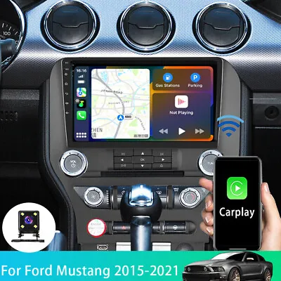 Apple Carplay Car Radio For Ford Mustang 2015-2021 Android 11 GPS Navi 2G+32GB • $214.89