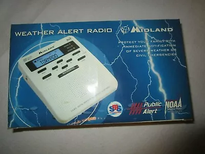 Midland WR-100 All Hazards Alert Weather Radio • $24