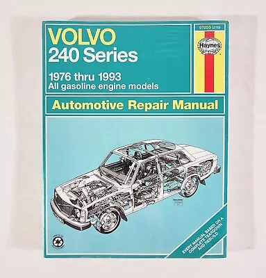 NEW HAYNES VOLVO 240 Series 1976 Thru 1993  All Gas Owners Workshop Manual 270 • $19.99