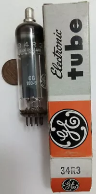 $4 • Buy 34R3 NOS Vacuum Tube GE Japan Damper Diode