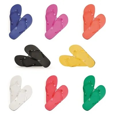 Flip Flops Foam Summer Sandals 2 Sizes Size 5-6 Or 7-8 New Ladies Beach Thong UK • £5.99