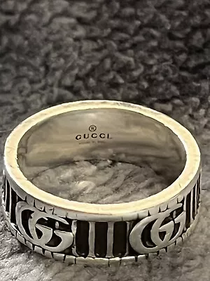 Gucci Double G Men’s Silver Ring • $212