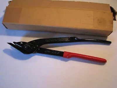 Vintage Crescent H.K. Porter Steal Strap Cutter 12-In 1290G W/box • $19.95