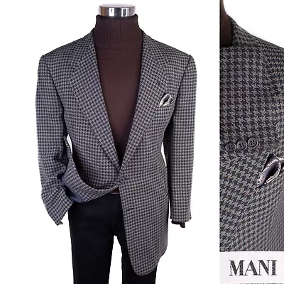 Mani Giorgio Armani Mens Wool 2 Button Blazer Sport Coat Jacket Sz 44R • $39.75