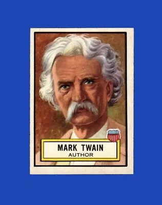 1952 Topps Look N See Set-Break # 29 Mark Twain NR-MINT *GMCARDS* • $18.50