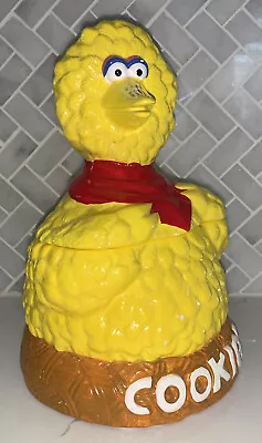 Vintage Muppets Inc. Sesame Street Big Bird Cookie Jar Rare • $49.99