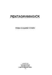 £23.50 • Buy PENTAGRAMAGICK - Magick Spells Rituals Occult Books Witchcraft Finbarr Grimoire