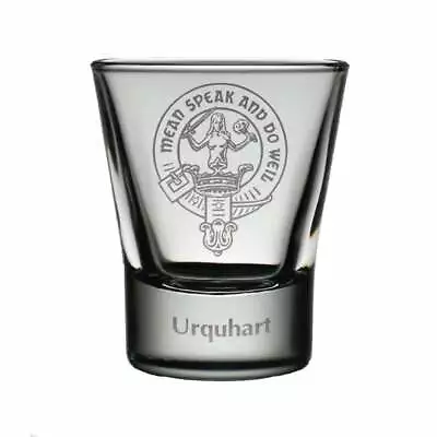 Art Pewter MacDonald (of Clanranald) Clan Crest Dram Glass TOT-C51 • $9.35