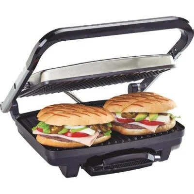 $52.99 • Buy Hamilton Beach 25410 Panini Press, Sandwich Maker & Electric Indoor Grill