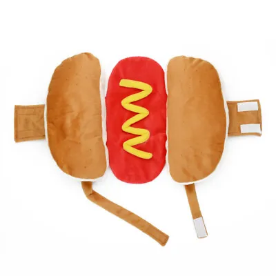 £8.87 • Buy Hot Dog Pet Dog Clothes Puppy Funny Dachshund Sausage Costume Winter Warm Outfit