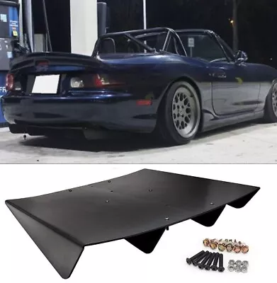 For Mazda Miata 2 3 6 Rear Diffuser Bumper Splitter 4 Fins Chin 22  X 20  • $57.56