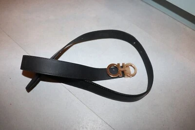 £72 • Buy Vintage Salvatore Ferragamo Leather Belt
