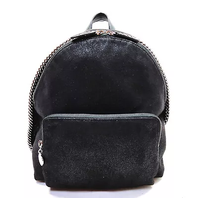 Stella McCartney BackPack Bag  Black Suede Leather 3239404 • $6.50