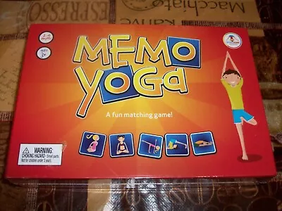 Memo Yoga Matching Card Game Improves Motor Skills Enhance Your Memory Ages 3+ • $11.99