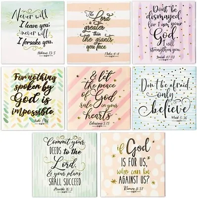8 Pack Inspirational Bible Verse Magnets For Fridge • $11.99