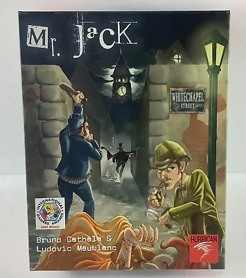 Mr. Jack The Ripper Board Game By Hurrican Swiss Games 2007 [~COMPLETE - VG~] • $15.50