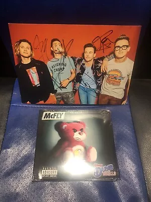 New Limited Edition Mcfly Young Dumb Thrills Cd With Fully Hand Signed Photo • £22.45