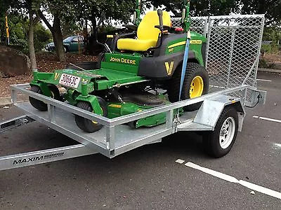 2M WIDE DECK! Trailer SUIT Toro Kubota John Deere Kawasaki Zero Turn Mower • $4350