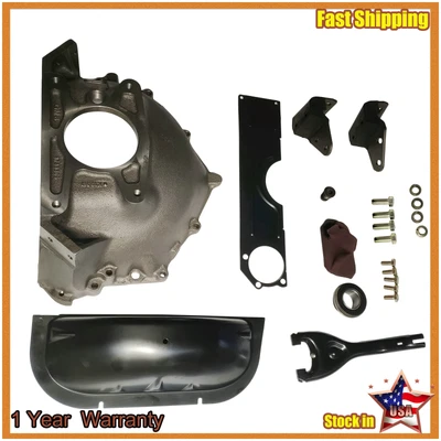 $517.96 • Buy Bellhousing Kit W/ Clutch Fork Inspection Cover For 1955-1959 Chevy V8 3729000