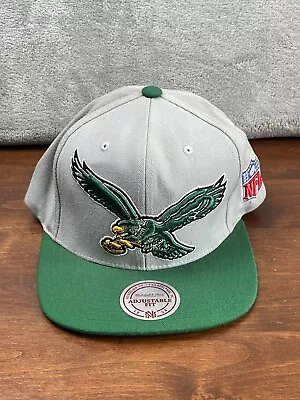 Mitchell And Ness NFL Vintage Collection Philadelphia Eagles Snapback Hat Gray • $15.10