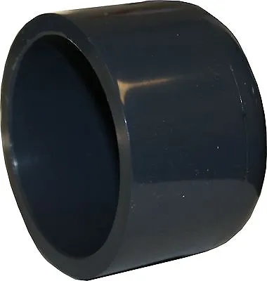 New Sch 80 PVC 6 Inch End Cap Socket Connect New Sch 80 PVC • $52.49