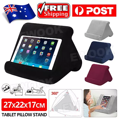 $16.95 • Buy Tablet Pillow Stands For IPad Book Reader Holder Rest Laps Reading Cushion AU