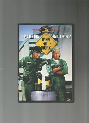 Men At Work Charlie Sheen Emilio Estevez DVD • $7.99