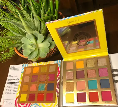 Bh Cosmetics Summer In St. Tropez - 16 Color Shadow Palette 100% Authentic-nib • $14.88