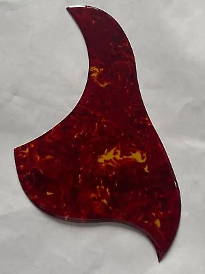 For Yamaha APX-6A  Acoustic Guitar Self-Adhesive Acoustic Pickguard Crystal Red • $21.99