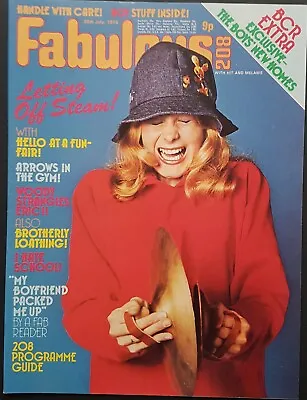Fab 208 Magazine 26 July 1975 - Wigan Casino David Cassidy BCR Donny Hello • £14.80