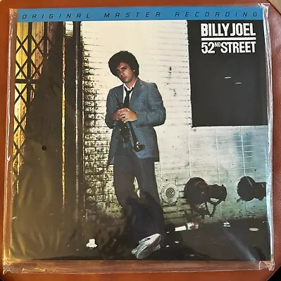 BILLY JOEL 52nd Street 2x180g Vinyl LP MFSL MOFI Original Master Recording NEW • £72.99