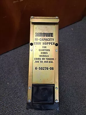 ROWE 6-50276-08 Rowe Hi-Capacity Coin Hopper Change Machine Quarters • $89.99