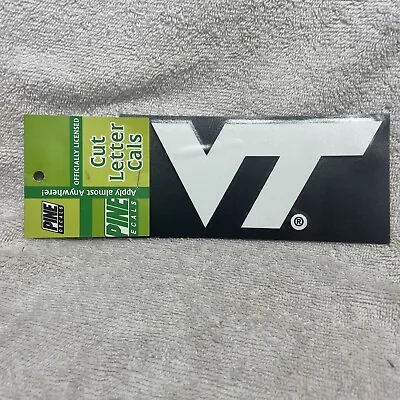 Virginia Tech Hokies Cut Letter Decal 3“ X 6“  #G • $3.95
