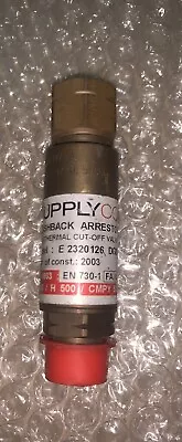 Supply Co COMET Flashback Arrestor Oxygen Model Number E 2320126 Regulator End • $12.40