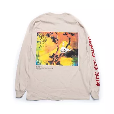 Rare Kanye West Kid Cudi Kids See Ghosts Murakami Sand Long Sleeve T-Shirt Tee • £49.99