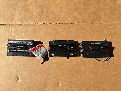 Monster ICarPlay Cassette Adapter Lot Of 3 Random • $7.99