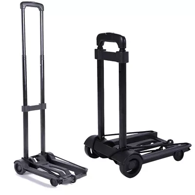 Portable Folding Foldable Hand Sack Truck Barrow Cart Wheel Trolley Shopping • £15.99