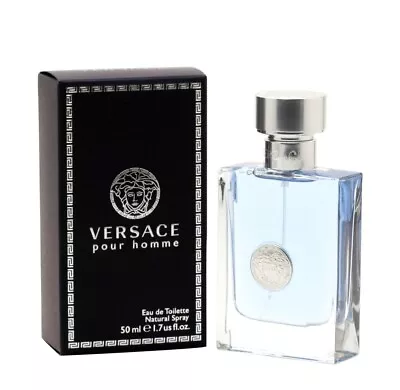 Versace Pour Homme By Versace 1 Oz 30 Ml  EDT Spray For Men New In Box Sealed • $25.64