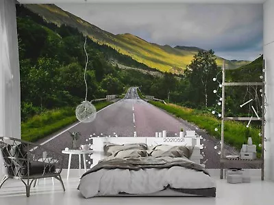 3D Mountain Road Landscape Self-adhesive Removable Wallpaper Murals Wall • $38.60