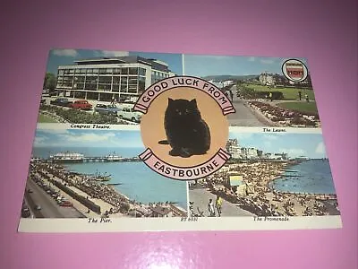 Eastbourne Multiview Sussex Postcard C1 • £0.99