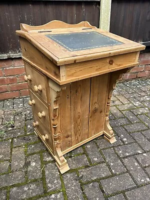 Old Pitch Pine Davenport Desk • £146.75