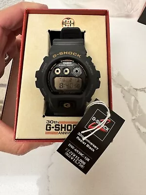 New Casio G-Shock DW6930C-1 Limited Edition 30th Anniversary - RARE Black / Gold • $175