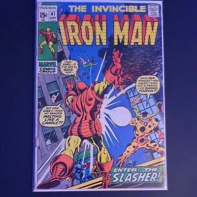 Iron Man #41 Marvel 1971  Low Grade  Slasher  • $18