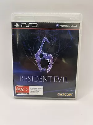 Resident Evil 6 - Capcom Survival Horror Shooter Playstation 3 Game - PS3 • $10.18