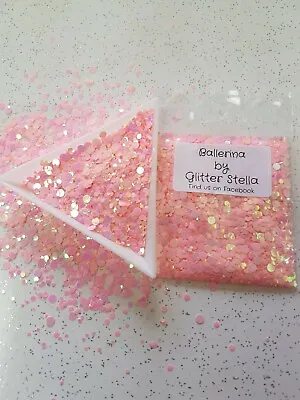 Nail Art Chunky Glitter 5g Bags Pink Purple Craft Festival Dance Resin Wax Melt • £1.30