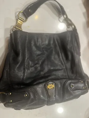 RARE Michael Kors Saratoga Leather Hobo Shoulder Bag • $115