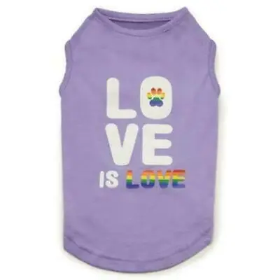 $22.95 • Buy Zack & Zoey Love Is Love Dog Pet Tank Top Tee XL Shirt Pride Rainbow Extra Large