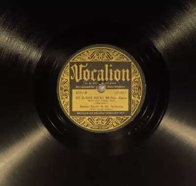 78 RPM -- Jimmy Noone And His Orchestra (May Alix) Vocalion 2779 EE+/EE- Jazz • $59.99